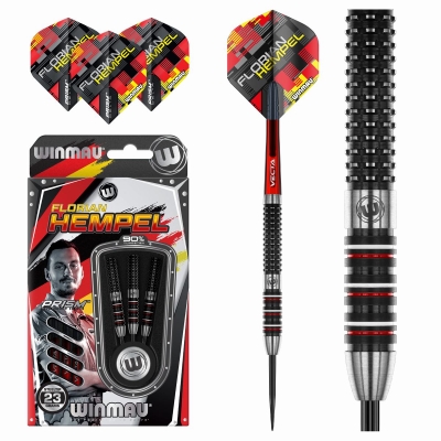 Winmau Florian Hempel Steeldart-Set 23 oder 25 Gr.